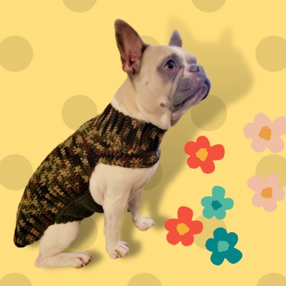 Camo Dog Sweater - Picture 4 of 7